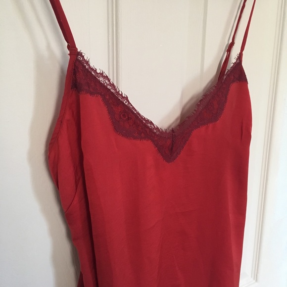 Red slip dress -small, UO❤️💋